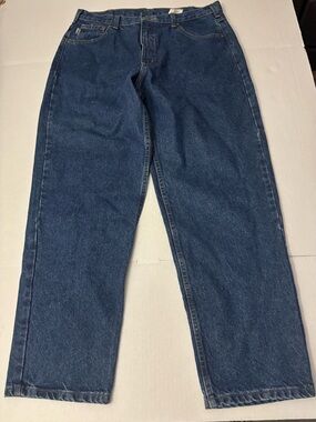 VINTAGE Carhartt Jeans Mens 36x30 Blue Relaxed Straight B113DST